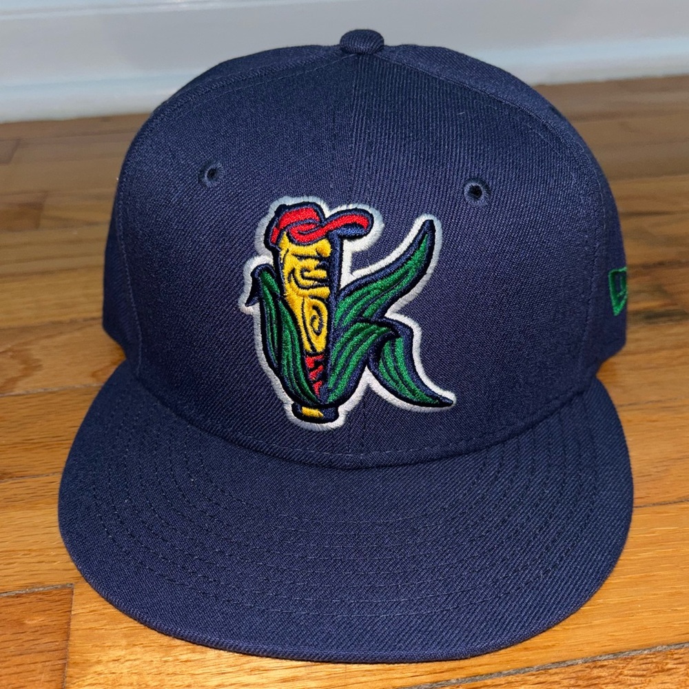 New Era Cedar Rapids Kernels Hat NWOT 7 1/4
